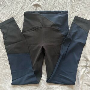 lululemon multi color leggings size 2